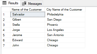 Filtering data in SQL Server with non-equal operator
